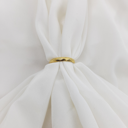 TEXTURED BAND RING