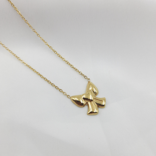 FUNKY BOW NECKLACE
