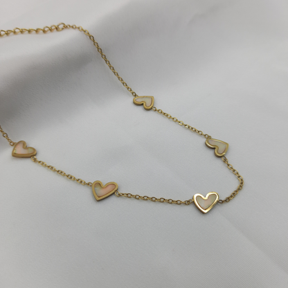 HEART CHARM BRACELET