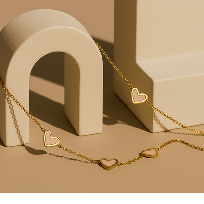 HEART CHARM BRACELET