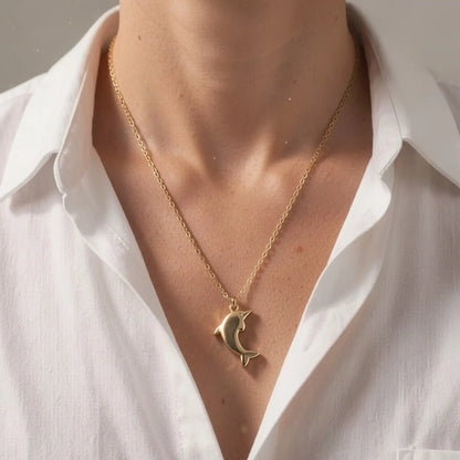 GOLD PLATED FISH PENDANT