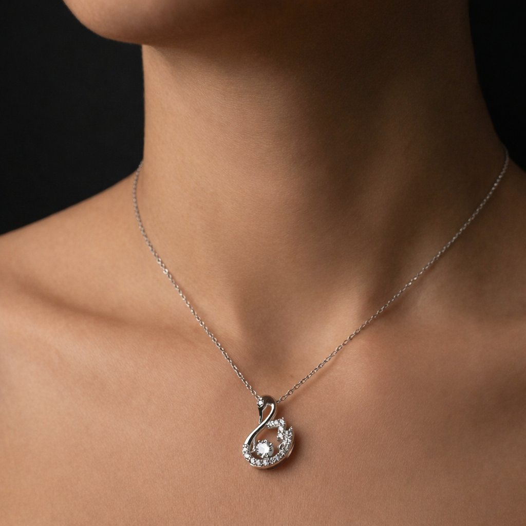 SILVER SWARN PENDANT