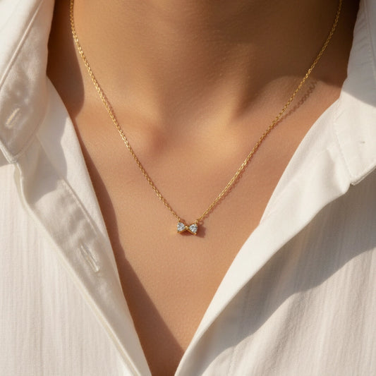 BOW PENDANT FOR WOMEN
