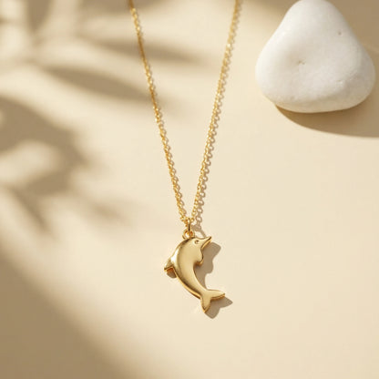 GOLD PLATED FISH PENDANT