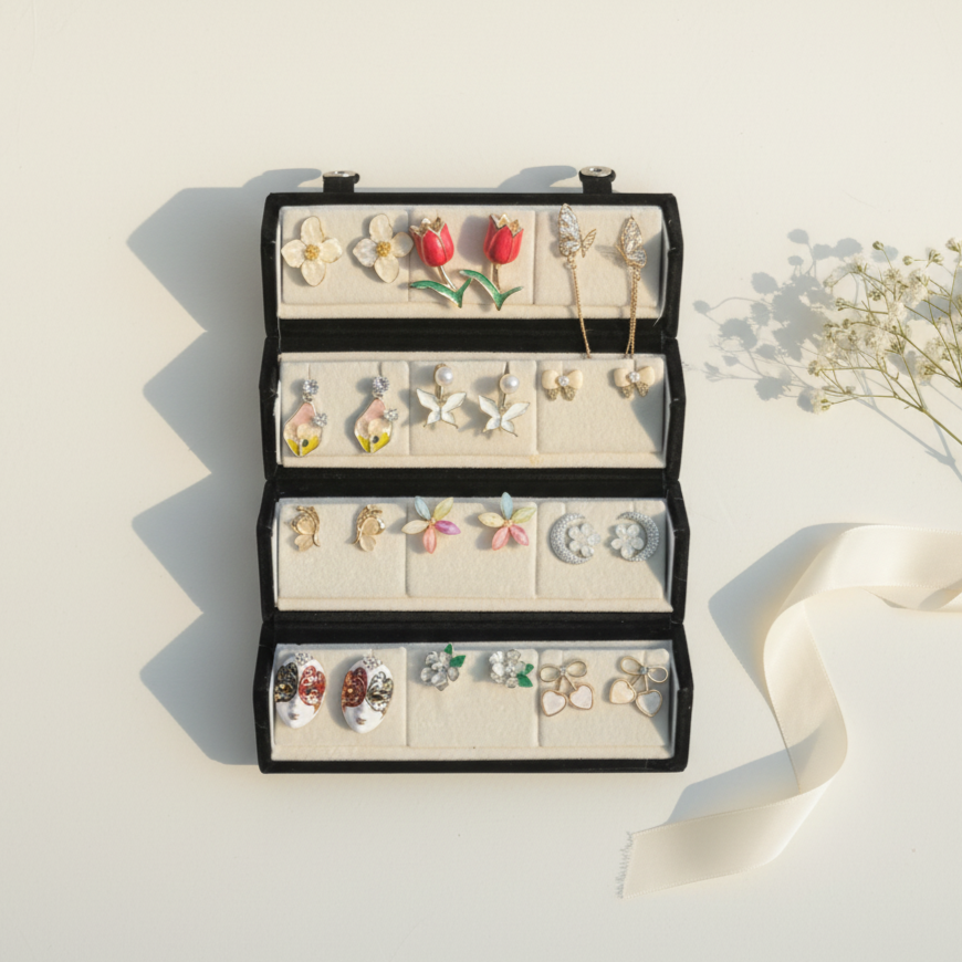 KOREAN EARRINGS COMBO SET FOR WOMEN
